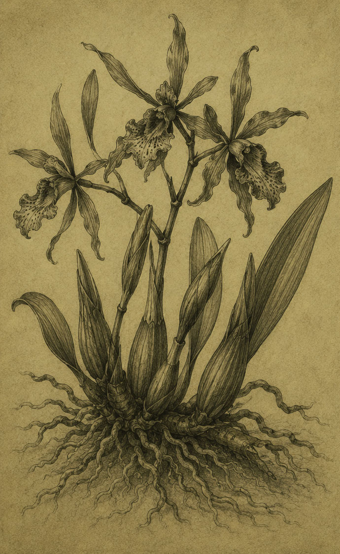 Simpodial Orchids